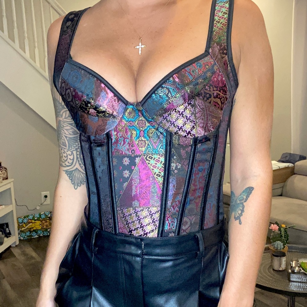 Colorful corset